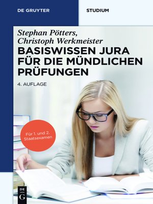 cover image of Basiswissen Jura für die mündlichen Prüfungen